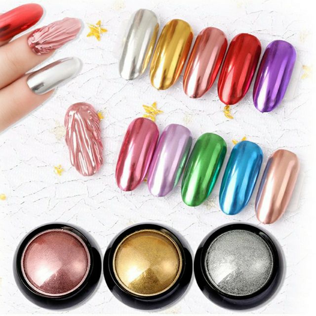 Tráng Gương Siêu Mịn Trà Móng Tay Nail