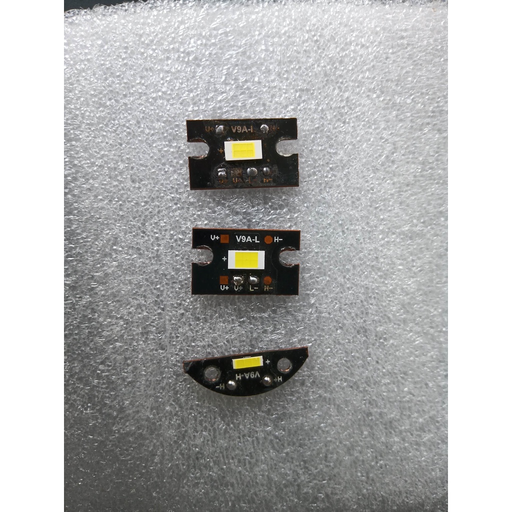 Led 2 bi cầu mini H4 45W 2 bi cốt bi pha và pha phản xạ mã đèn V9 nâng cấp có 15 chip led điện 12v và ô tô.