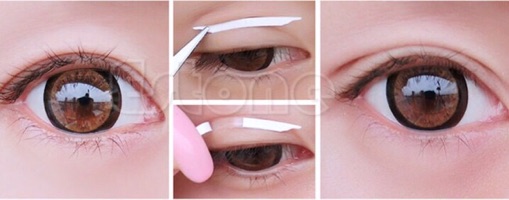 Miếng dán kích mí hai mặt tàng hình size L