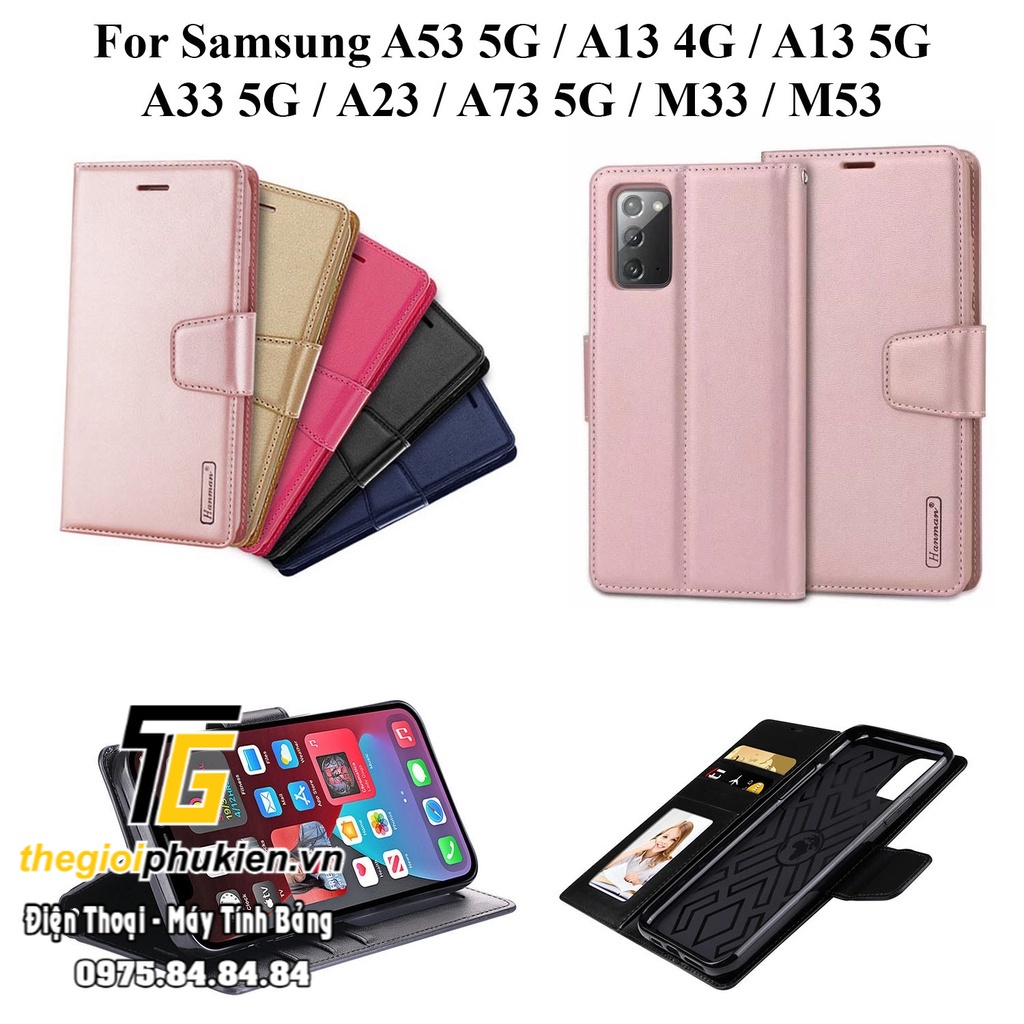 Bao da Hanman cho Samsung Galaxy A13 4G, A13 5G, A53 5G, A73 5G, A33 5G thumbnail