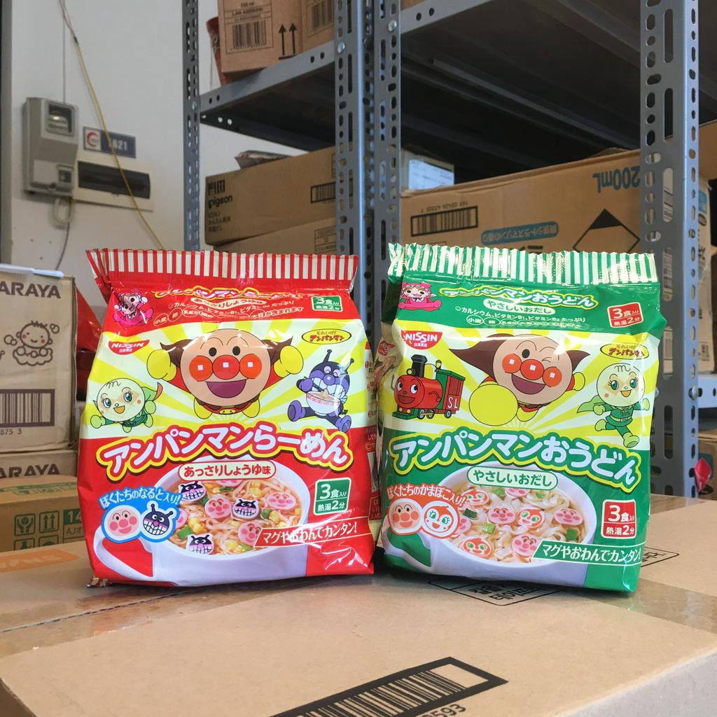 Mì Chú Hề Apaman Nissin Nhật Bản cho bé
