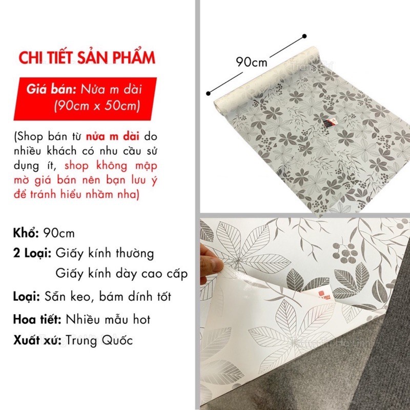 Decal Giấy dán kính mờ che sáng cản quang, đề can cửa sổ đẹp khổ 90cm chống nắng nóng, nước | WebRaoVat - webraovat.net.vn