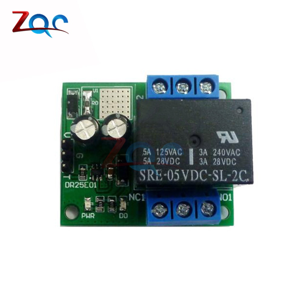 DC 5-24V 3-5A Flip-Flop Latch DPDT Relay Module Bistable Self-Locking Double Switch Board for Arduino MEGA AVR LED