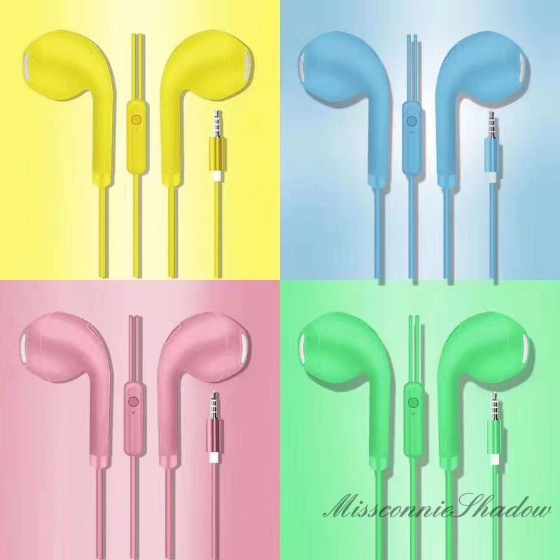 U19 Macaron Color 3.5mm HIFI Headset Over Ear Music Sound with 1.2m Earphone Cable