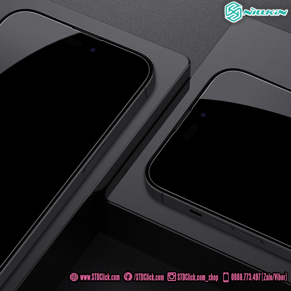 KÍNH CƯỜNG LỰC IPHONE 14 PRO MAX NILLKIN CP+PRO 2.5D CHÍNH HÃNG