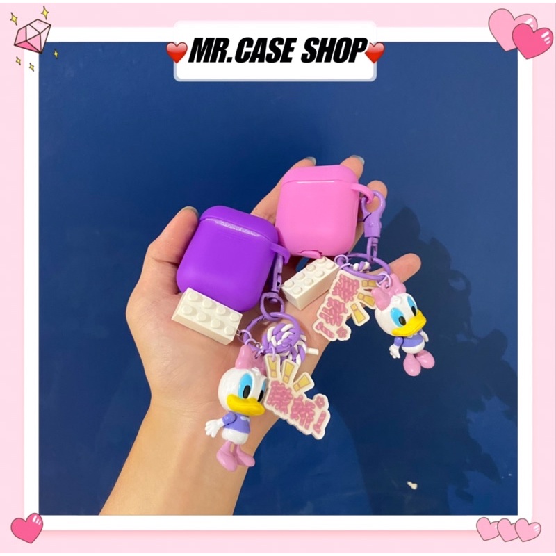 [ XÃ SALE ] Vỏ bọc tai nghe airpod 1/2/3/pro Silicon Nhiều Hình - Mr.Case