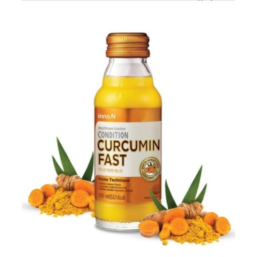 Nước tinh nghệ Nano Curcumin Condition Curcumin Fast hỗ trợ bảo vệ và tăng cường chức năng dạ dày