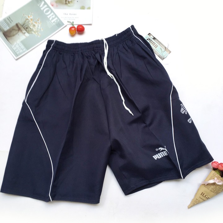 Quần đùi nam Quần sọt nam vải dù màu trơn - FREESIZE từ 58kg-68kg - QDN13 | BigBuy360 - bigbuy360.vn