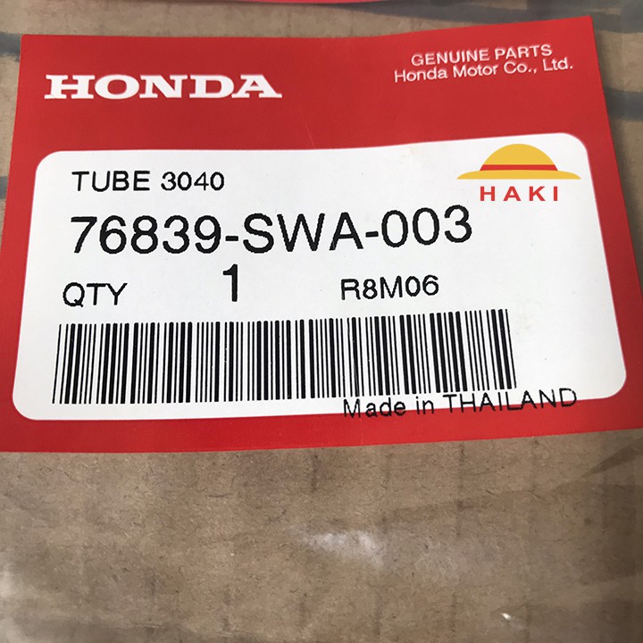 Ống nước rửa kính chính hãng Honda City/ Honda Civic/ Honda CRV/ Honda Jazz...76839-SWA-003