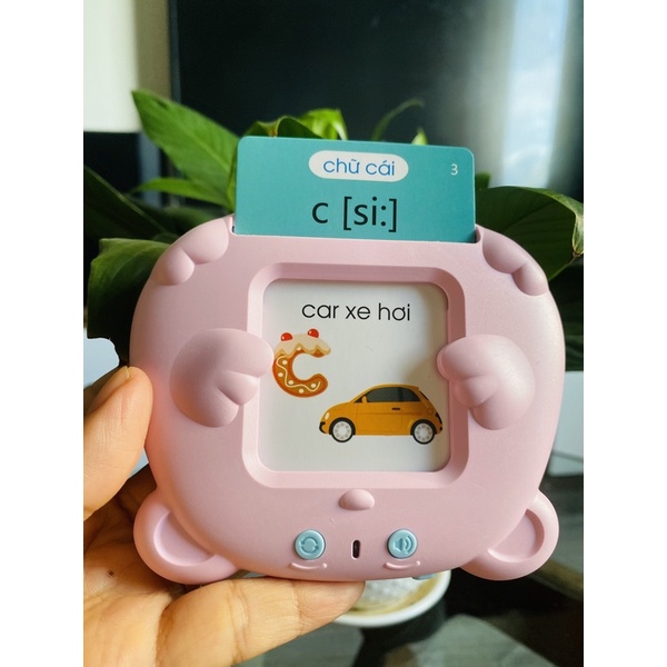 Máy đọc từ vựng Anh - Việt không sóng điện từ đồ chơi thông minh thẻ flashcard Tiếng Anh 224 từ vựng