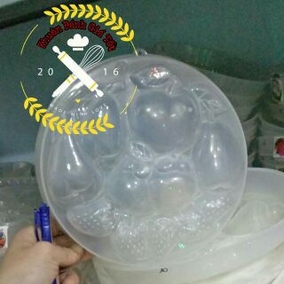 Khuôn rau câu nhựa 20cm
