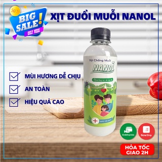 Xịt chống muỗi nanol xua đuổi côn trùng, tránh muỗi đốt hiệu quả - ảnh sản phẩm 3