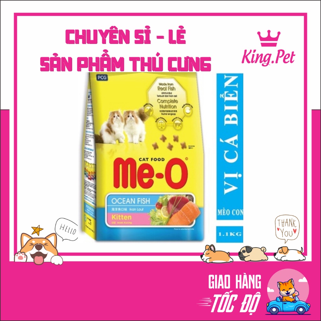 ME O 1kg1- THỨC ĂN ME O CHO MÈO CON- Mèo Lông Dài