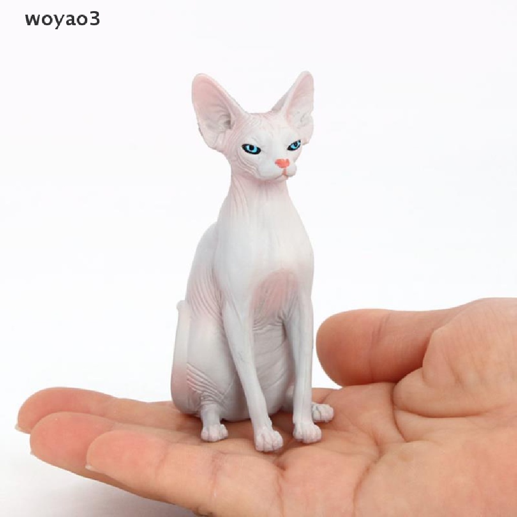 [woyao3] Tượng Mèo Thiền Định Nghệ Thuật