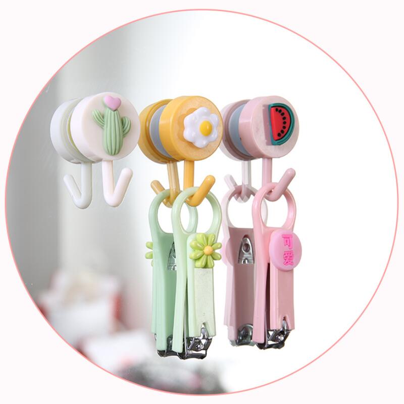 Móc Treo Đồ Gắn Tường Hình Trái Cây Đáng Yêu