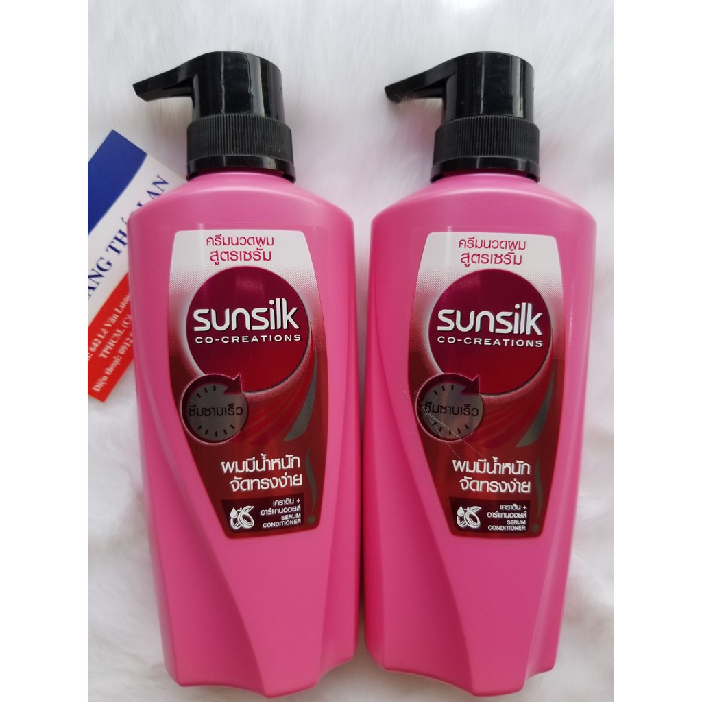 DẦU GỘI SUNSILK THÁI LAN - Màu Hồng