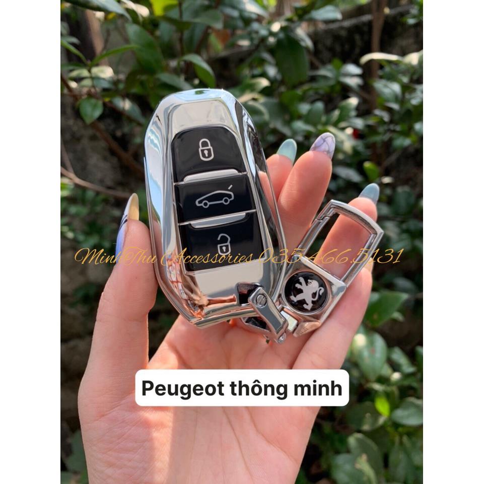 Ốp khoá xe Peugeot chất liệu TPU cao cấp