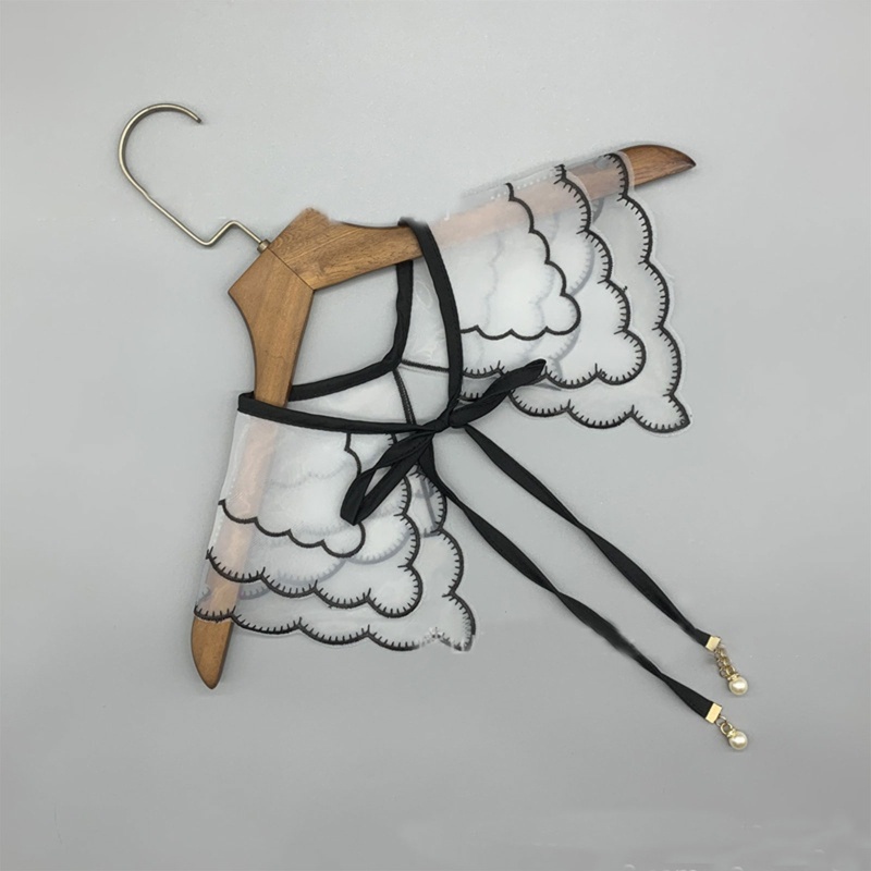 Cổ Áo Rời Họa Tiết Hoa Thời Trang Cho Nữ