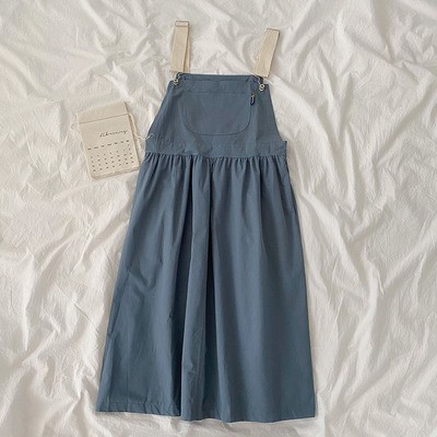 Váy yếm thô dáng rộng ulzzang 1331