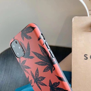 Ốp lưng iphone 11 11 pro max Xr Xs max Maple Leaf Soft TPU