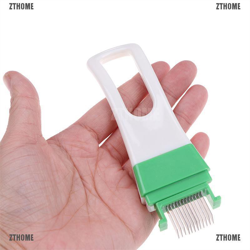 ZTHOME Onion Vegetable Cutter slicer multi chopper Scallion Kitchen knife Shred Tools