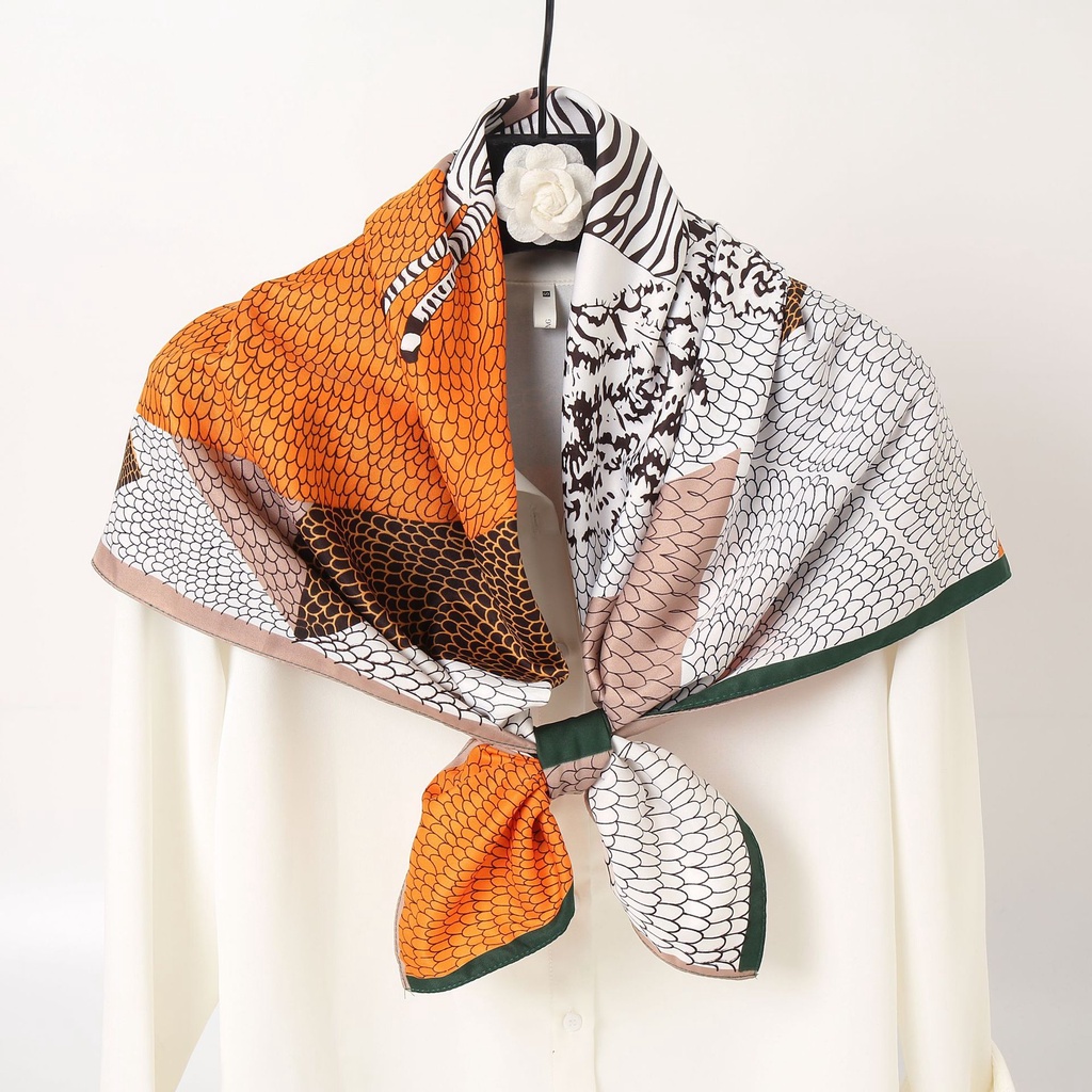 Khăn Choàng Chống Nắng In Họa Tiết Thời Trang Khổ 90cm(35.4inch) Tudung WJ1007-37-01