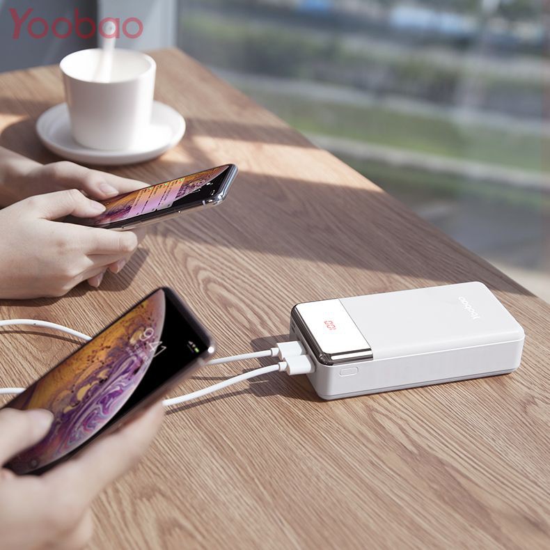 Sạc Dự Phòng Yoobao 30000mAh Sạc Nhanh PD3.0 18W Có Màn Hình LED - YOOBAO 30W-PD