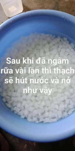 THẠCH DỪA THÔ 5 kí size 15 ly tặng kèm hương thơm