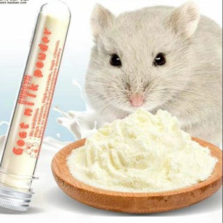 Sữa dê dạng bột pha, dùng cho hamster baby, sóc, thỏ, bọ, thú cưng nhỏ