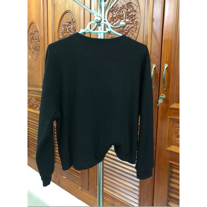 [Thanh Lý] Áo thun đen Marc Fashion dài tay - Size L - New 90%