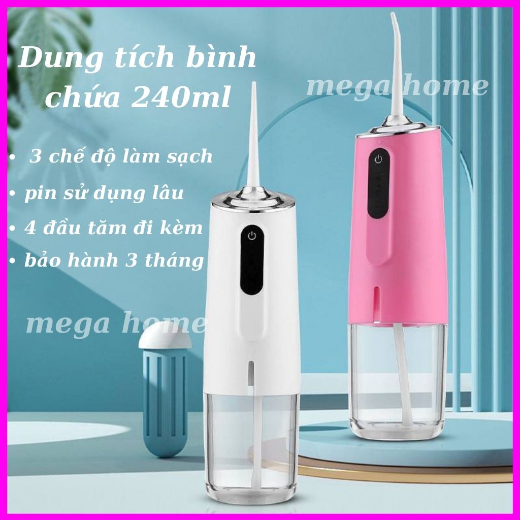 Tăm nước vệ sinh răng miệng - Máy tăm nước hàng nội địa Trung Oral