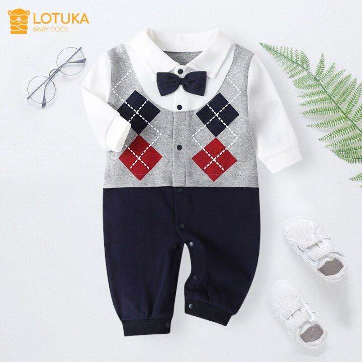 Bộ Body Công Tử Thu Đông cho Bé Trai Bé Gái từ 3-12kg