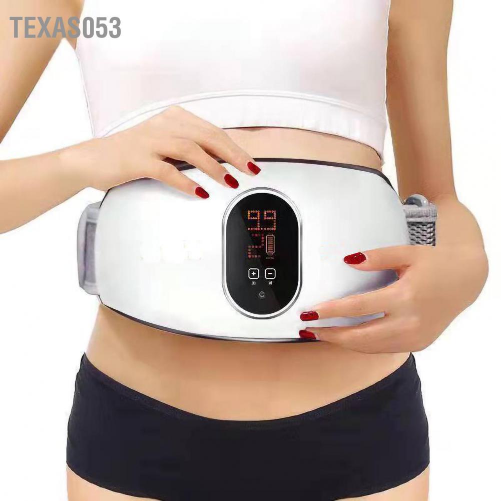 💕Hàng Sẵn Đai massage điện giảm mỡ vùng bụng và lưng điện với 3 chế độ có thể điều chỉnh cho phụ nữ