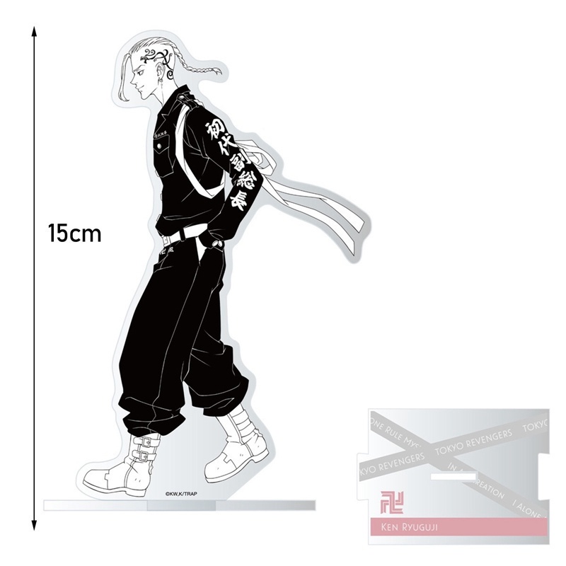 Mô hình nhân vật Anime Tokyo Revengers bằng acrylic có giá đỡ trang trí để bàn tiện dụng