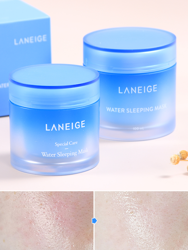 (Hàng Mới Về) Mặt Nạ Ngủ Laneige Dưỡng Ẩm 100ml Sử Dụng Một Lần