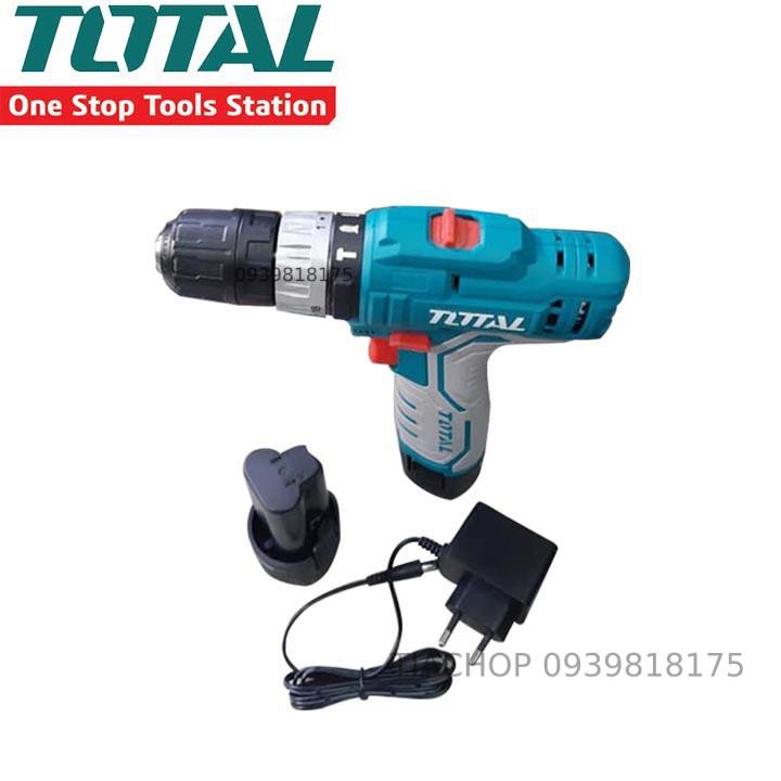 MÁY KHOAN BÚA DÙNG PIN TOTAL 12V