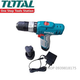 MÁY KHOAN BÚA DÙNG PIN TOTAL 12V