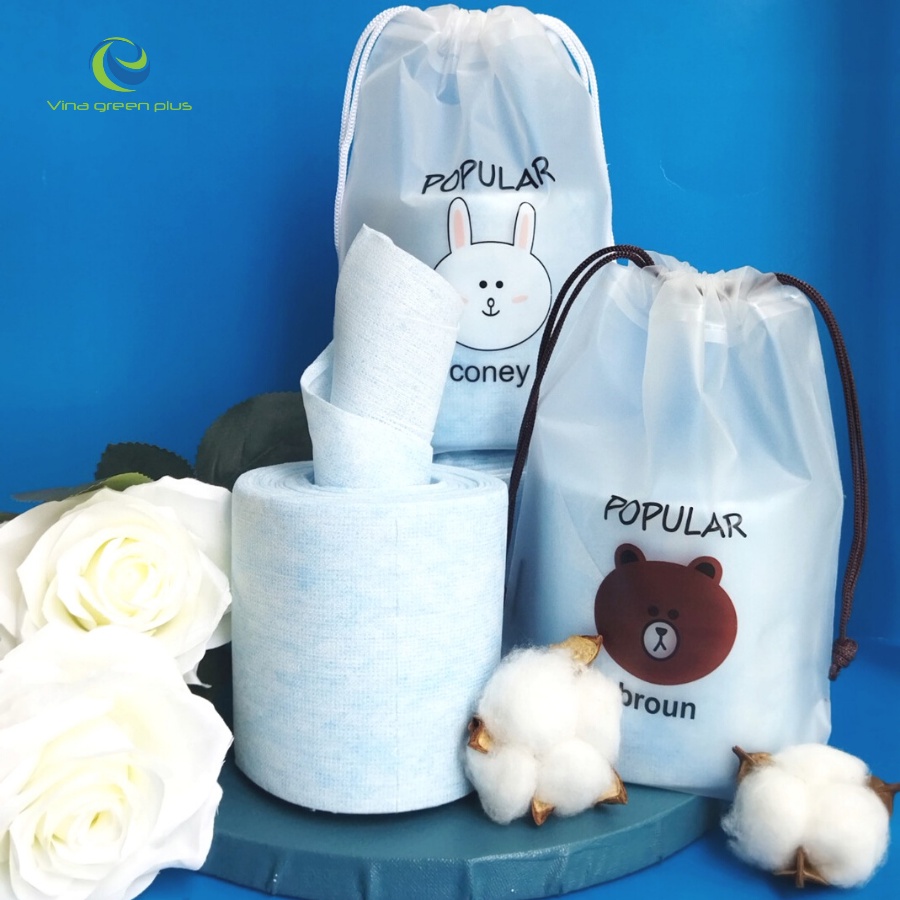 Khăn mặt khô Krclean dùng 1 lần lau khô, lau ướt - Khăn lau mặt dùng một lần tiện lợi dễ sử dụng-khăn alex Hàn Quốc
