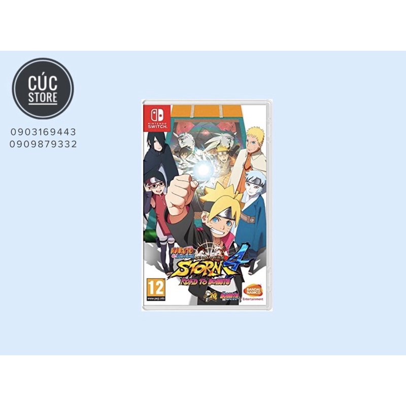 Băng chơi game Nintendo Switch: Naruto Shippuden Ultimate Ninja Storm 4 Road To Boruto