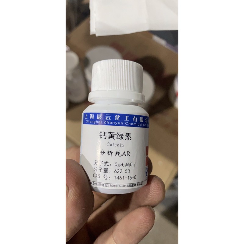 Hóa chất calcein CAS 1461-15-0 lọ 10g C30H26N2O13