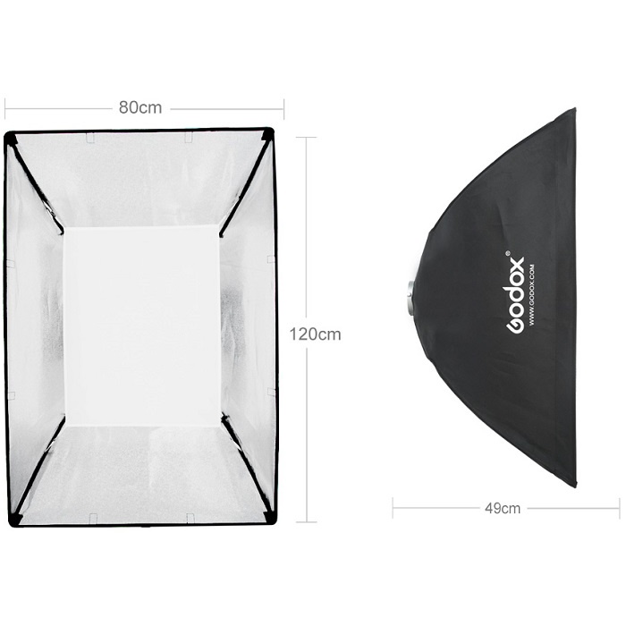 Softbox tổ ong 80x120 cm