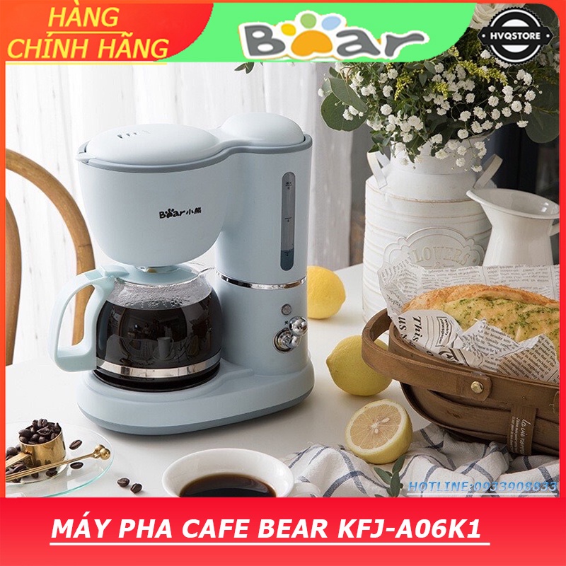 [Chính hãng] Máy pha cafe BEAR KFJ-A06K1 màu xanh chính hãng , bảo hành 12 tháng , lỗi 1 đổi 1 tring 7