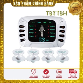 Máy massage xung điện, máy massa trị liệu 8 miếng dán ytk309b