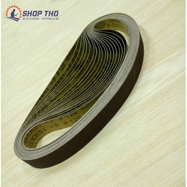 Giấy nhám đai SHARPNESS 25x762mm cho máy chà nhám đĩa và đai