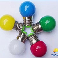 Combo 5 bóng Đèn LED tròn trang trí 1W ASIA