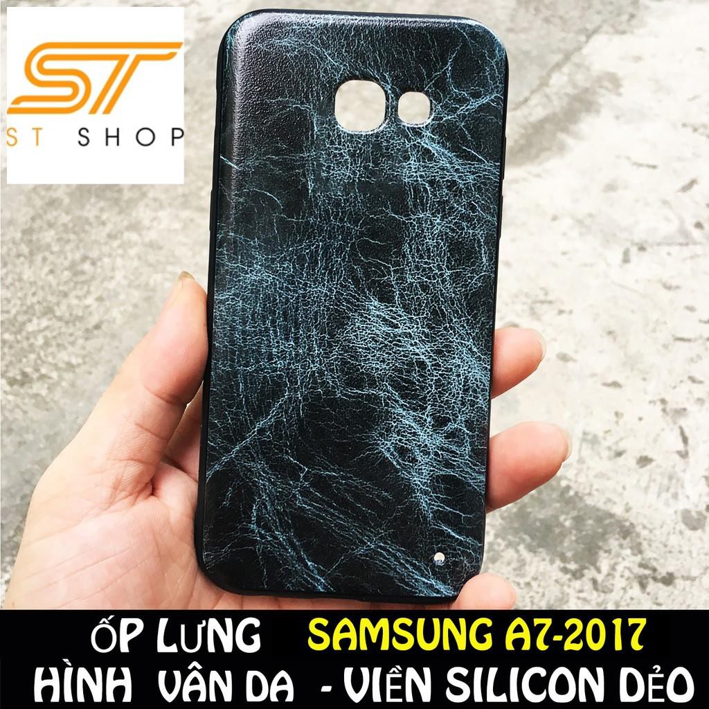 ❤️❤️❤️ ỐP LƯNG IN HÌNH VÂN DA DÀNH CHO SAMSUNG A7-2017 ❤️❤️❤️❤️