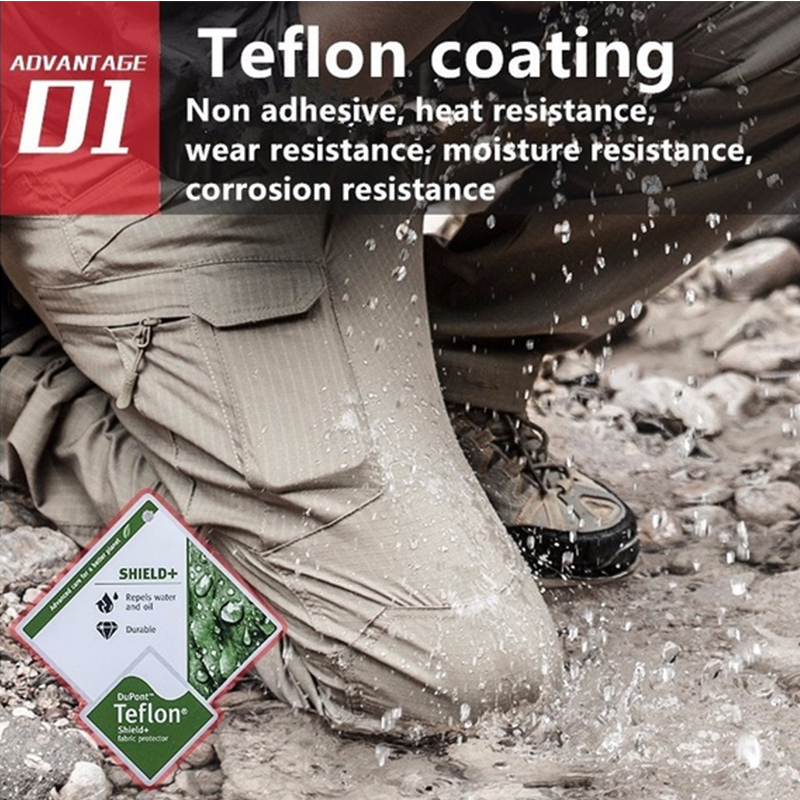 Quần dài nhiều túi chống thấm nước nhanh khô phong cách năng động dành cho nam