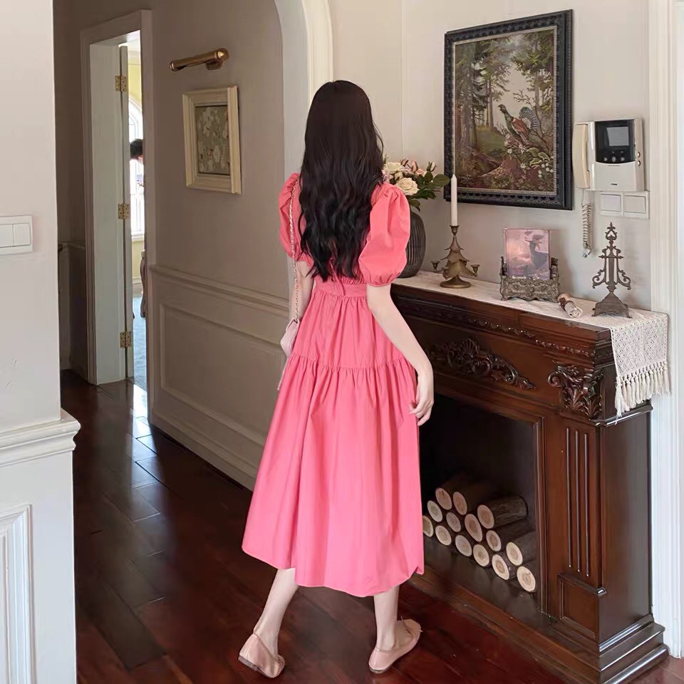 Đầm Nữ ❤ đầm trắng dây cột nơ lưng,kiểu dáng tinh tế thời trang ❤KÈM HÌNH THẬT | BigBuy360 - bigbuy360.vn