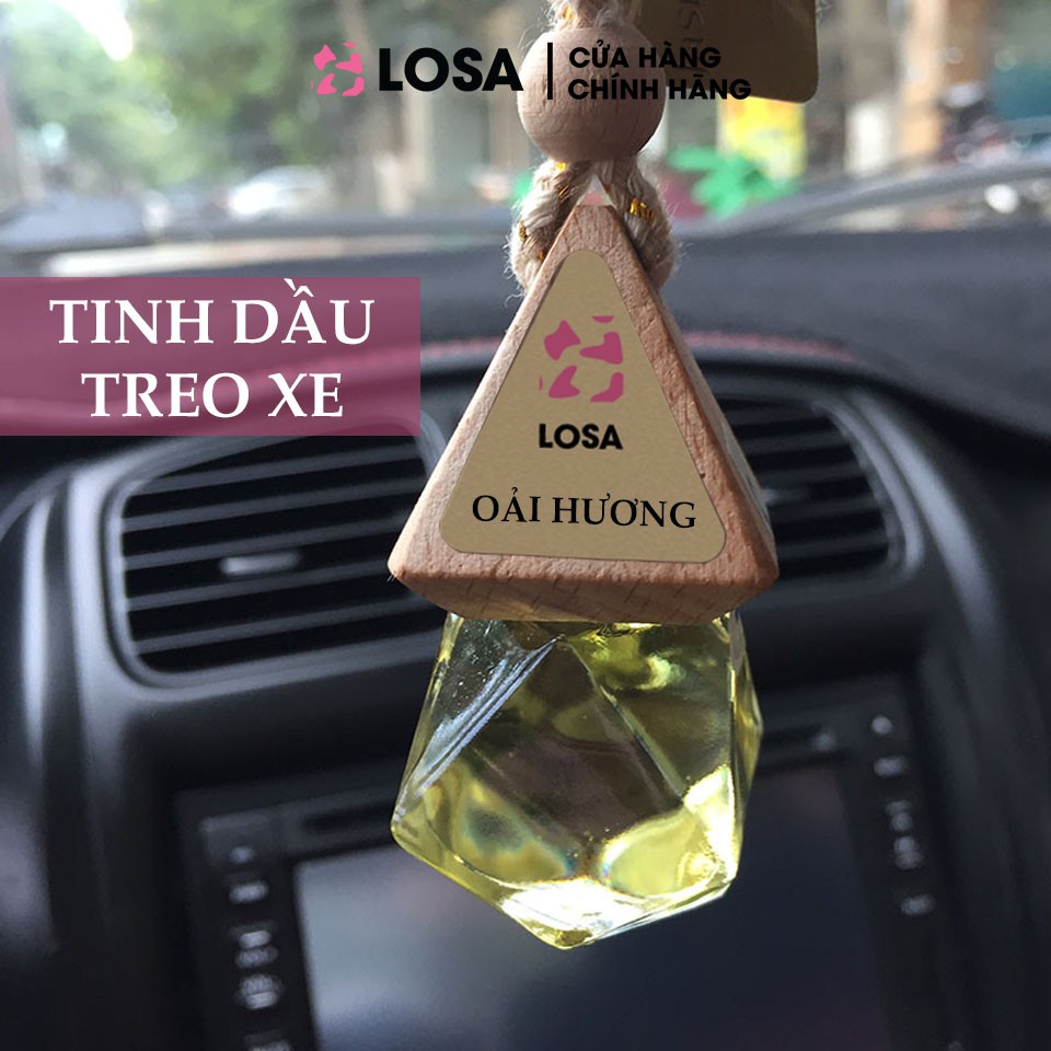 Tinh Dầu Treo Xe Ô Tô, Treo Phòng,Tủ Quần Áo, Khử Mùi LOSA | Hương Thơm Ngát