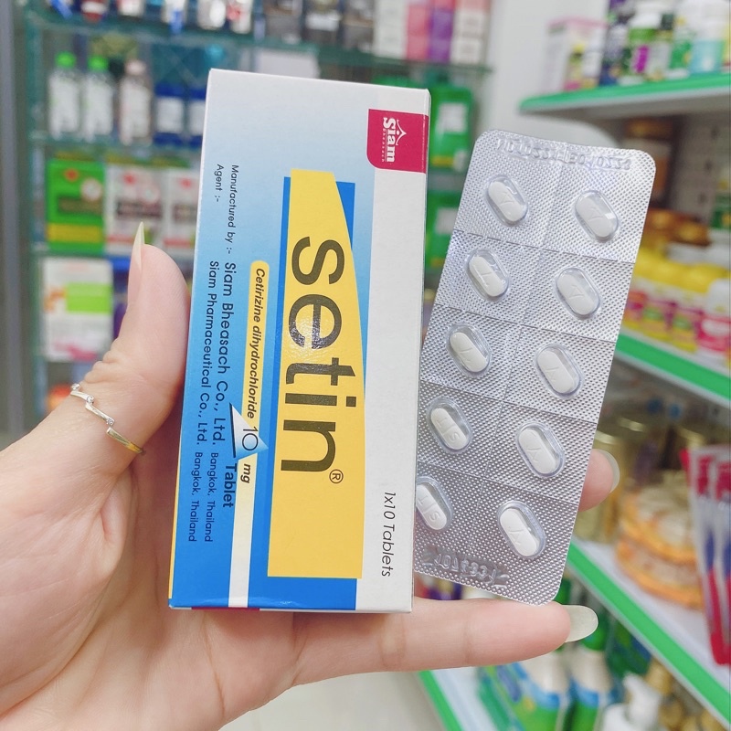 Viên uống dị ứng Setin Siam Thái Lan